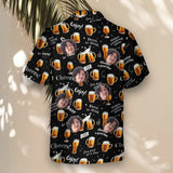 Raise a Toast custom Hawaiian shirt with photos, example 3