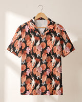 Rosy Paradise Hawaiian shirt print before personalizing