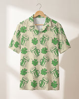 Shamrock Celebration Hawaiian shirt print before personalizing