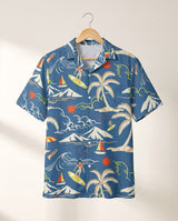 Surf Island Vibes Hawaiian shirt print before personalizing