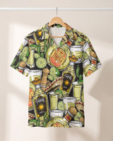 Tequila Tasting Hawaiian shirt print before personalizing