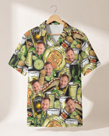 Tequila Tasting personalized Hawaiian shirt printed with customer faces