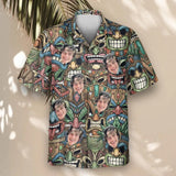 Tiki Island Vibes custom Hawaiian shirt with photos, example 2