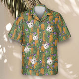 Tiki Surf Legend custom Hawaiian shirt with photos, example 2