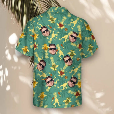 Tribal Rhythm Vibes custom Hawaiian shirt with photos, example 1