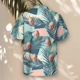 Tropical Color Pop custom Hawaiian shirt with photos, example 1
