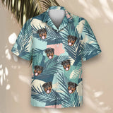 Tropical Color Pop custom Hawaiian shirt with photos, example 2