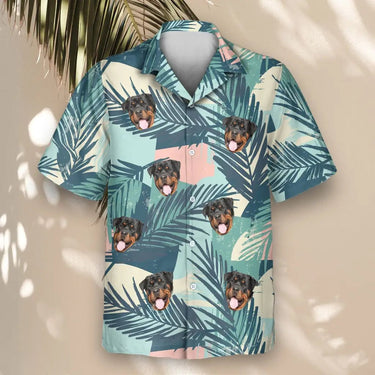 Tropical Color Pop custom Hawaiian shirt with photos, example 2
