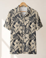 Tropical Garden Elegance Hawaiian shirt print before personalizing
