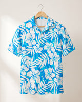 Vintage Hibiscus Vibes Hawaiian shirt print before personalizing
