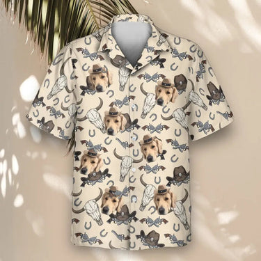 Wild West Justice custom Hawaiian shirt with photos, example 2