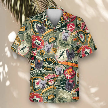 Wilderness Adventure custom Hawaiian shirt with photos, example 2