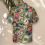 Wilderness Adventure custom Hawaiian shirt with photos, example 3