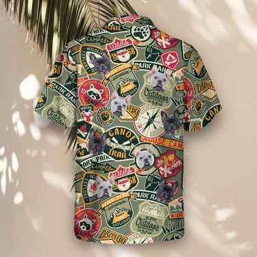 Wilderness Adventure custom Hawaiian shirt with photos, example 3